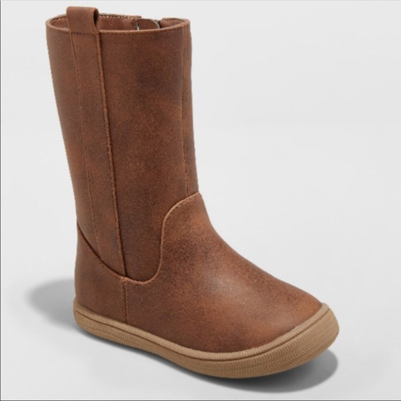 Cat & Jack Other - Cat & Jack Girls Brown Orabel Boots